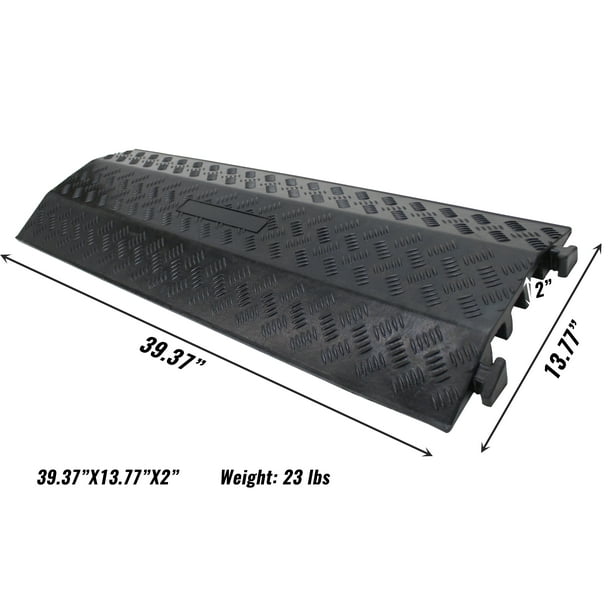 Details about   RK Safety RK-CR6 3 Channel Cable/Hose Protector Ramp
